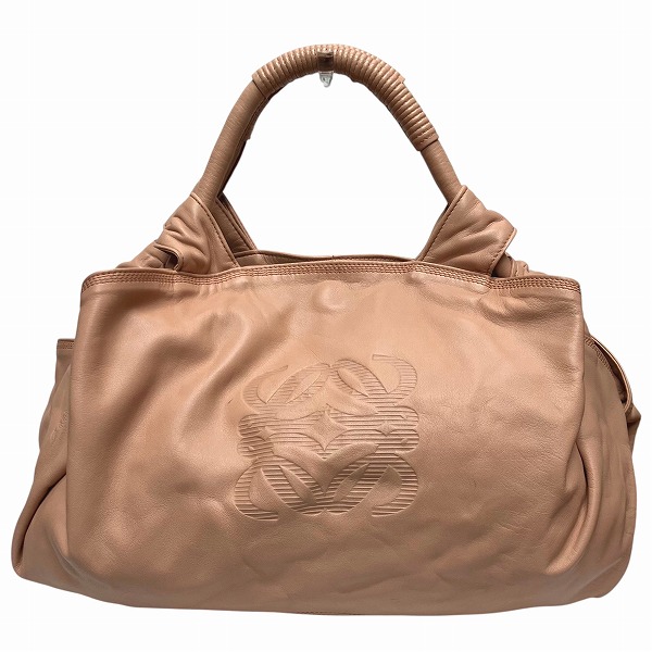 ロエベ　トートバッグ　ナッパアイレ LOEWE(ロエベ) トートバッグ ナッパアイレ ピンクベージュ レザー