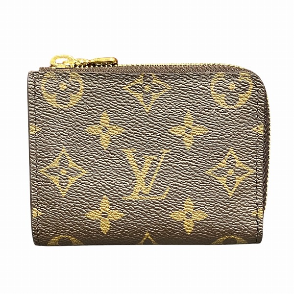 ルイヴィトン Louis Vuitton モノグラム ポルトフォイユ ノアコンパクト M83676 カードケース レディース 財布【中古】