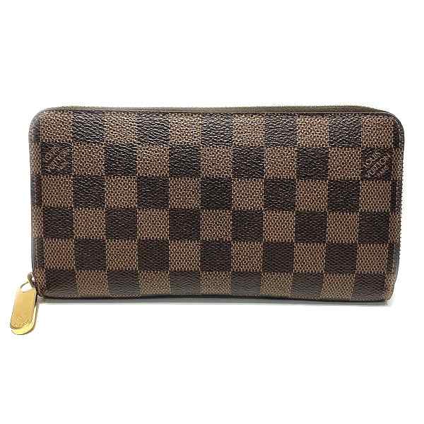 ルイヴィトン Louis Vuitton ダミエ ジッピーウォレット N60015 財布 長財布 レディース【中古】