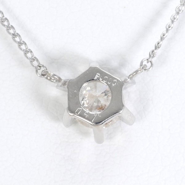 PT900 プラチナ PT850 ネックレス ダイヤ 0.41 鑑定書 ジュエリー