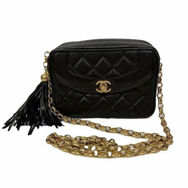 シャネル CHANEL ミニマトラッセ ダイアナフラップ バッグ ショルダーバッグ【中古】の通販は