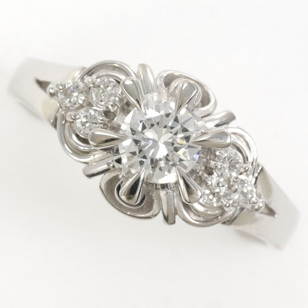 ルビー＊ダイヤモンドリング＊Pt900＊約12号＊約3.7g PT900 プラチナ