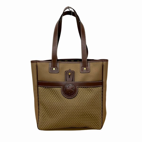 ハンティングワールド ブラック キヤンバス バッグ トートバッグ ユニ