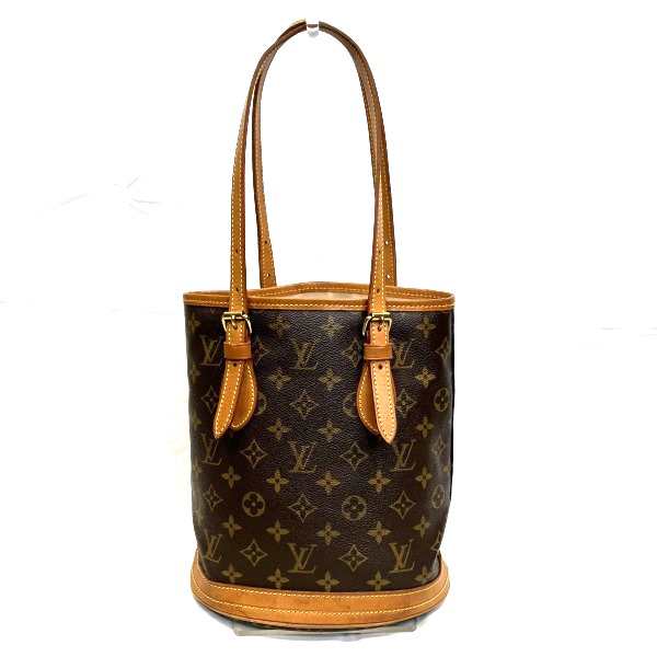 ルイヴィトン Louis Vuitton モノグラム プチバケット M42238 バッグ トートバッグ ユニセックス【中古】