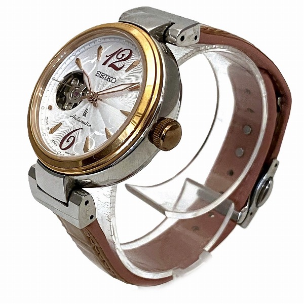 セイコー ルキア SSVM046 自動巻 時計 腕時計 レディース【中古】