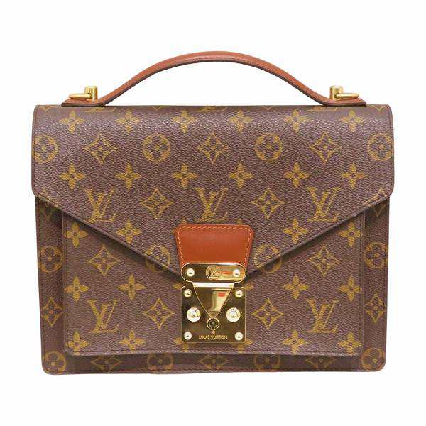 ルイヴィトン Louis Vuitton モノグラム モンソー M51185 バッグ ハンドバッグ ユニセックス【中古】