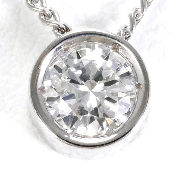 Pt850 ダイヤ プチネックレス ダイヤ0.20ct プラチナ Pt850 ダイヤ プチネックレス ダイヤ0.20ct プラチナ