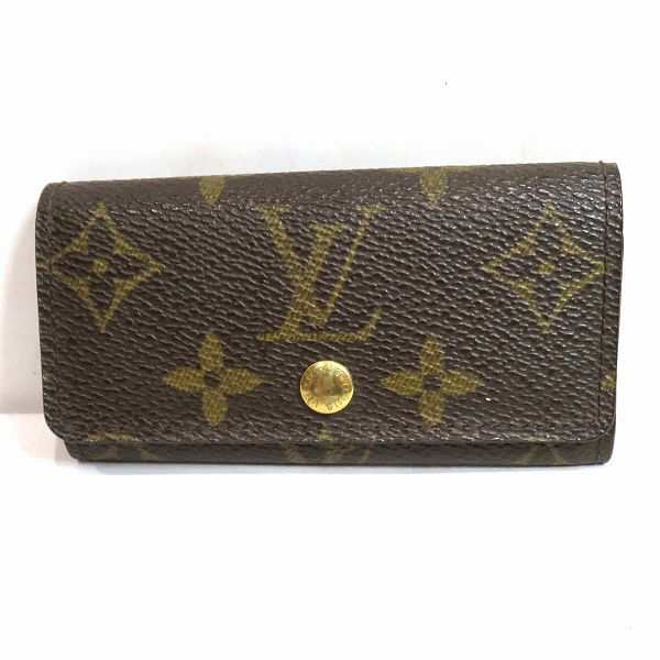 ルイヴィトン Louis Vuitton モノグラム ミュルティクレ4 M62631 ブランド小物 キーケース ユニセックス【中古】