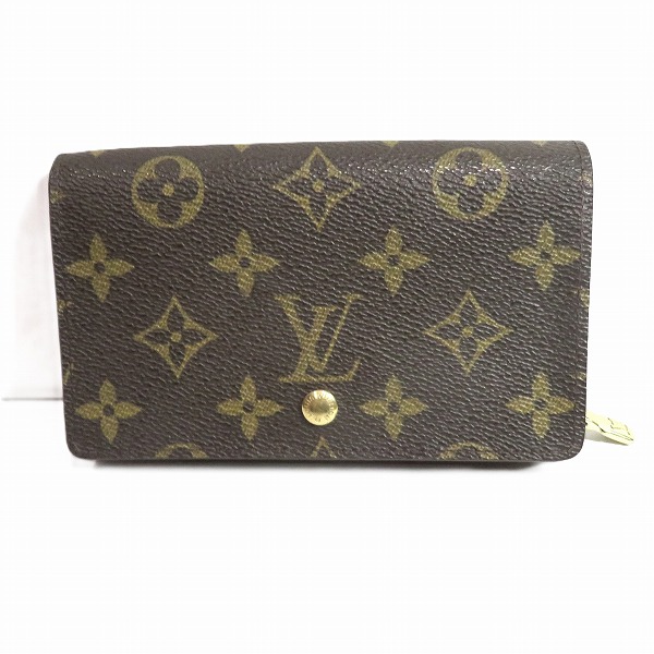 ルイヴィトン Louis Vuitton モノグラム ポルトモネビエ トレゾール M61730 2つ折り財布 ユニセックス【中古】の通販は