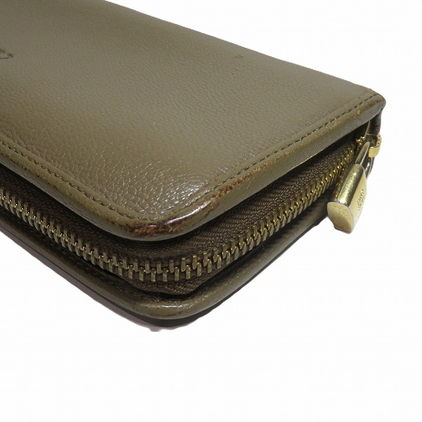 ロエベ LOEWE アナグラム ラウンドファスナー 長財布 ユニセックス 送料無料 【中古】【あす楽】 LOEWE（ロエベ） 中古 長財布ラウンドファスナー ユニセックス