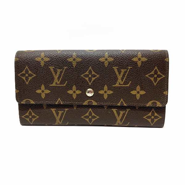 ルイヴィトン Louis Vuitton モノグラム ポシェット モネ クレディ M61724 長財布 ユニセックス【中古】