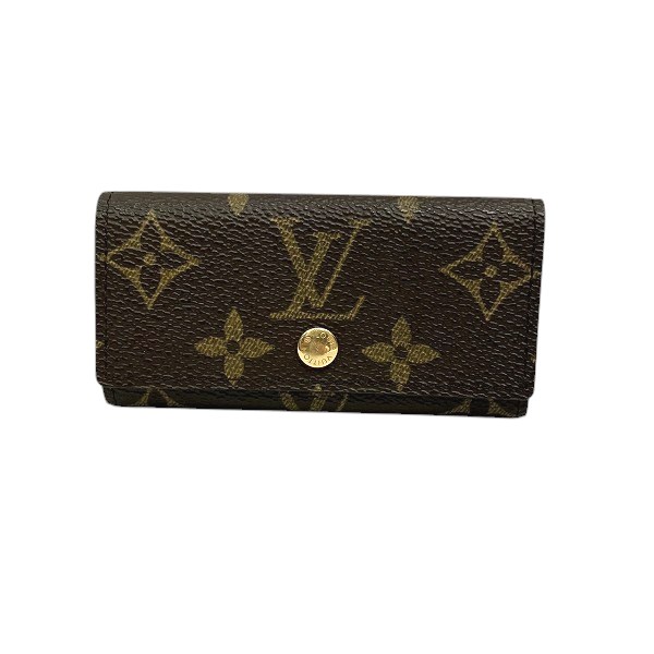 ルイヴィトン Louis Vuitton モノグラム ミュルティクレ4 M62631 ブランド小物 キーケース ユニセックス【中古】の通販は