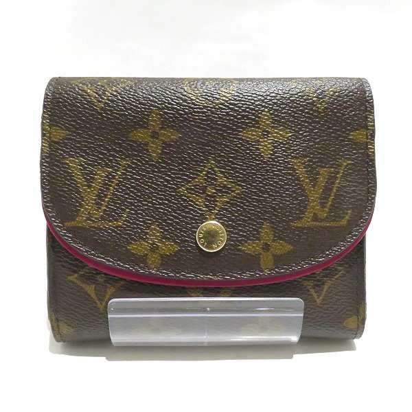 ルイヴィトン Louis Vuitton モノグラム ポルトフォイユ アリアンヌ M62036 3つ折り財布 レディース【中古】