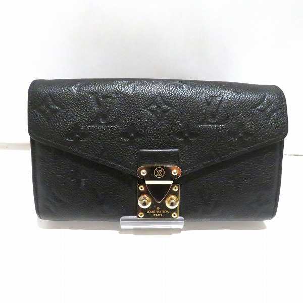 ルイヴィトン Louis Vuitton モノグラムアンプラント ポルトフォイユ メティス M62458 長財布 レディース【中古】