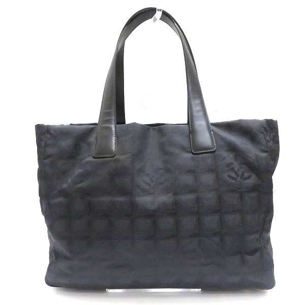 シャネル CHANEL ニュートラベルライン ナイロンバッグ トートバッグ レディース【中古】