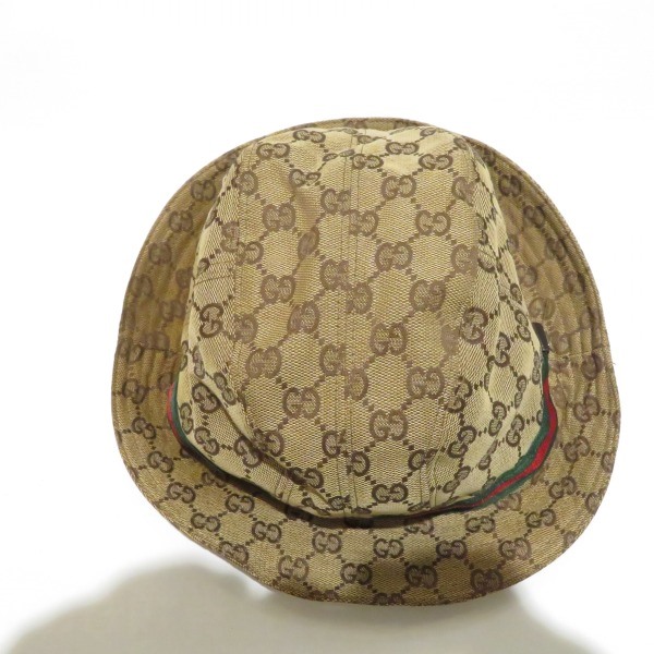 グッチ GUCCI Lサイズ GGキャンバス シャリーライン ブランド小物 帽子 