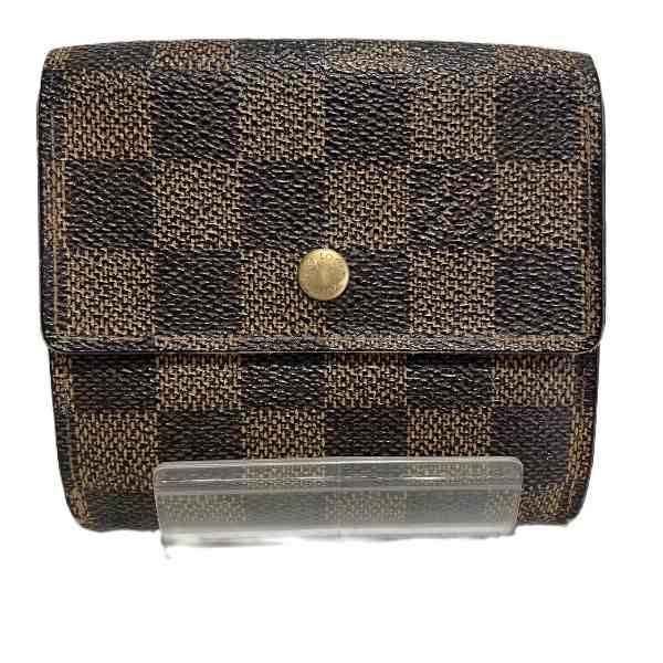 ルイヴィトン Louis Vuitton ダミエ ポルトモネ ビエ カルトクレディ N61652 財布 3つ折り ユニセックス【中古】