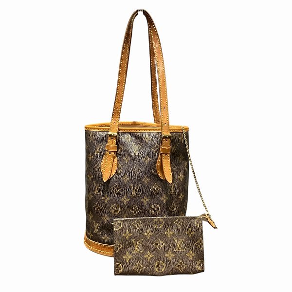 ルイヴィトン Louis Vuitton モノグラム プチ バケットPM M42238 