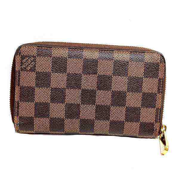 ルイヴィトン Louis Vuitton ダミエ ジッピーコンパクト N60028 ウォレット 長財布 ユニセックス【中古】