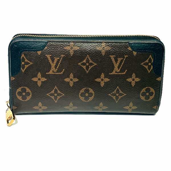 ルイヴィトン Louis Vuitton モノグラム ジッピーウォレット レティーロ M61855 長財布 メンズ【中古】