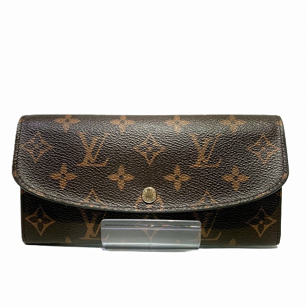 ルイヴィトン Louis Vuitton モノグラム ポルトフォイユ・エミリー M60697 長財布 2つ折り財布 レディース【中古】の通販は