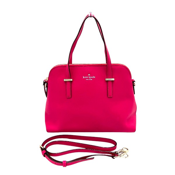 ケイトスペード PXRU4471 ビビットピンク 2WAYバッグ ハンドバッグ ショルダーバッグ レディース【中古】の通販は 5,980円