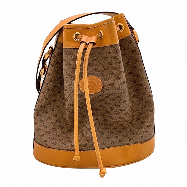 グッチ GUCCI マイクロGG 001 86 0533 オールドグッチ 巾着 グッチ GUCCI マイクロGG 001 86 0533 オールドグッチ 巾着