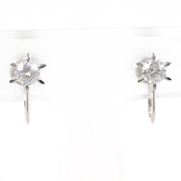 pt850 イヤリング PT850 イヤリング clip-on earrings パール （真珠