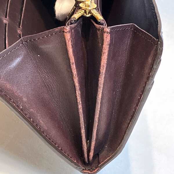 ルイヴィトン Louis Vuitton モノグラムヴェルニ ポルトフォイユ サラ M93524 長財布 2つ折り財布 レディース【中古】の通販は