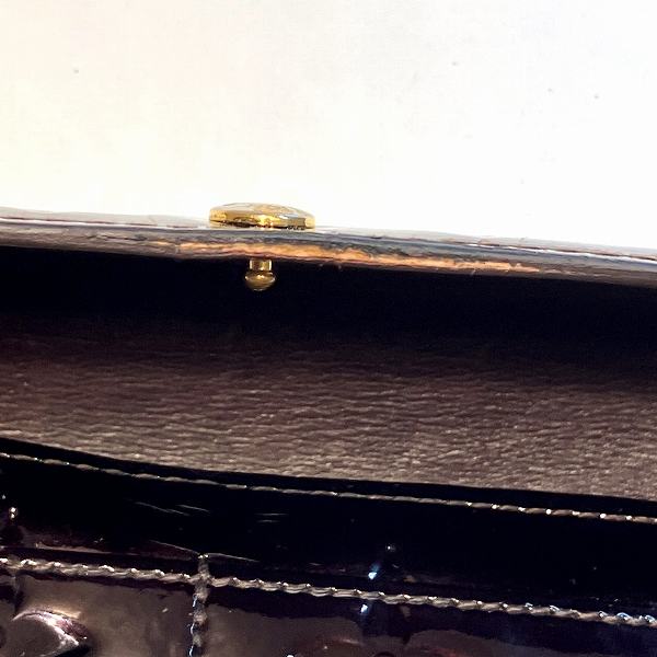 ルイヴィトン Louis Vuitton モノグラムヴェルニ ポルトフォイユ サラ M93524 長財布 2つ折り財布 レディース【中古】の通販は