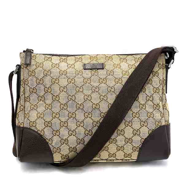グッチ GUCCI GGキャンバス 114273 斜め掛け バッグ ショルダーバッグ ユニセックス【中古】の通販は