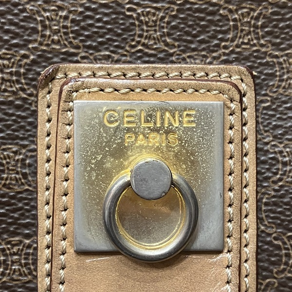 セリーヌ CELINE マカダム柄 バッグ ショルダーバッグ メッセンジャーバッグ レディース【中古】の通販は