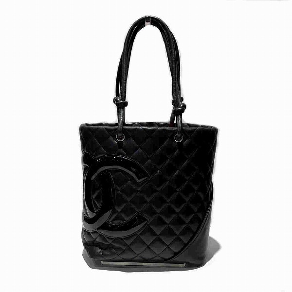 シャネル CHANEL カンボンライン A25167 バッグ トートバッグ ハンドバッグ レディース【中古】