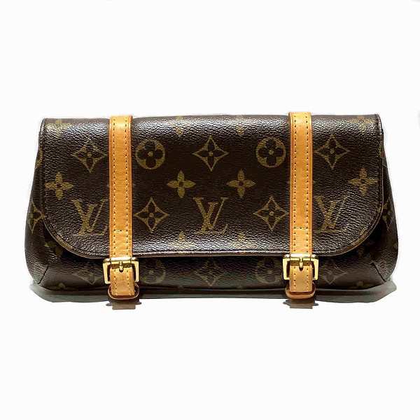 ルイヴィトン Louis Vuitton モノグラムライン ポシェットマレル M51159 バッグ ウエストポーチ ユニセックス【中古】