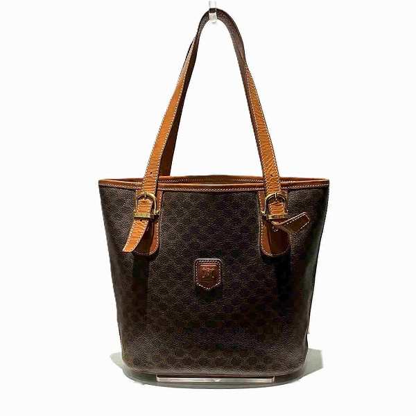 セリーヌ CELINE マカダム バッグ ショルダーバッグ ハンドバッグ レディース【中古】の通販は