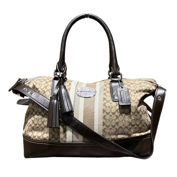 コーチ COACH シグネチャー 21154 バッグ ハンドバッグ ショルダーバッグ レディース【中古】の通販は 9,980円