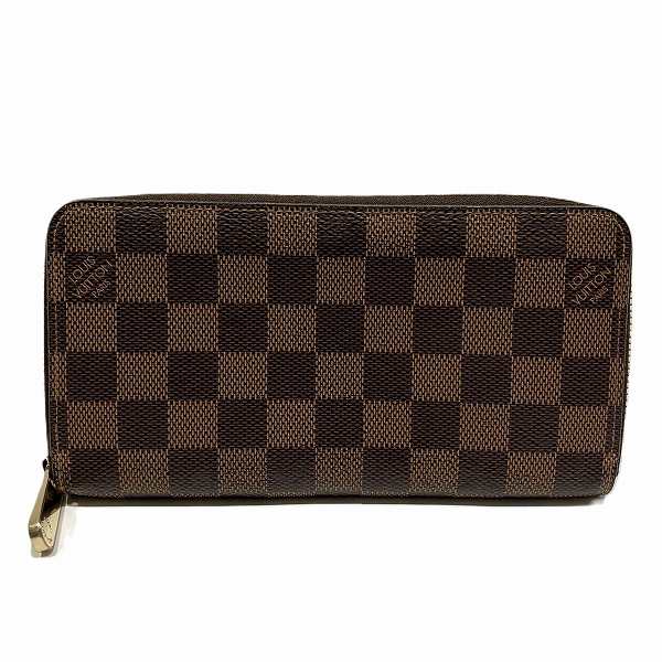 ルイヴィトン Louis Vuitton ダミエ ジッピーウォレット N60015 長財布 レディース【中古】