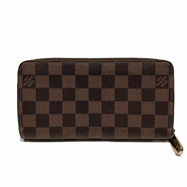 ルイヴィトン Louis Vuitton ダミエ ジッピーウォレット N60015 長財布 レディース【中古】