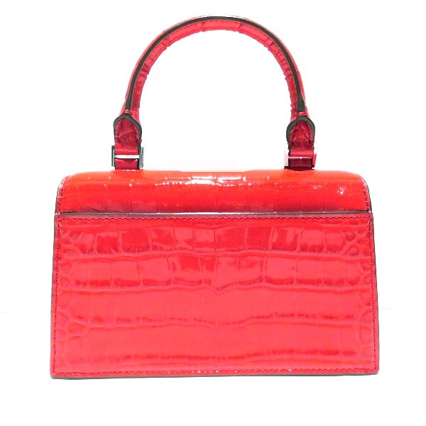 トリーバーチ ボンボン クロコ 型押し バッグ ハンドバッグ ショルダーバッグ レディース【中古】 トリーバーチ ボンボン クロコ 型押し バッグ ハンドバッグ ショルダー