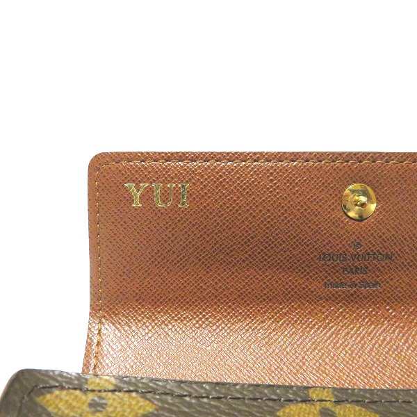 ルイヴィトン Louis Vuitton モノグラム ポルトフォイユ アレクサンドラ M60047 パスケース付き 3つ折り財布 ユニセックス【中古】