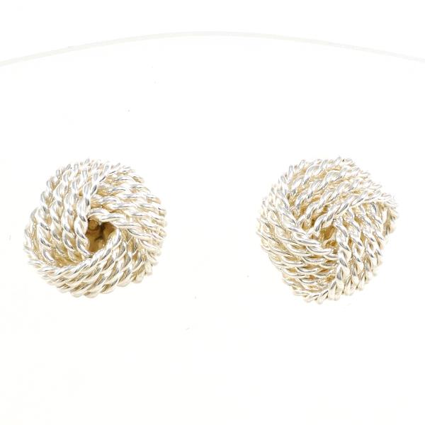 ティファニー ツイスト ノット シルバー ピアス 総重量約2.6g 中古ジュエリーの通販は