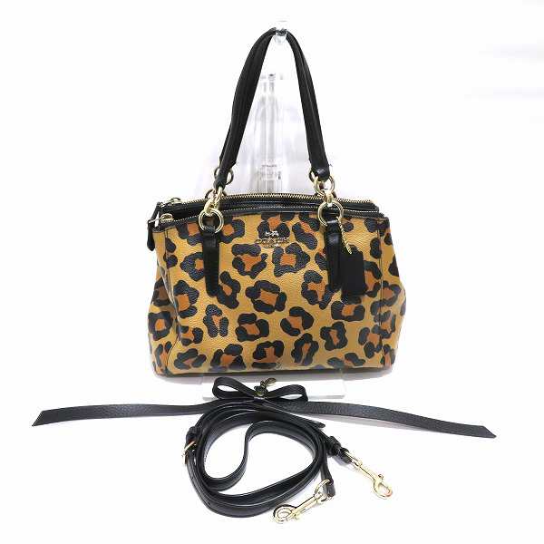 美品】Coach wild beast 2way コーチ バッグ ヒョウ柄 - nayaabhaandi.com