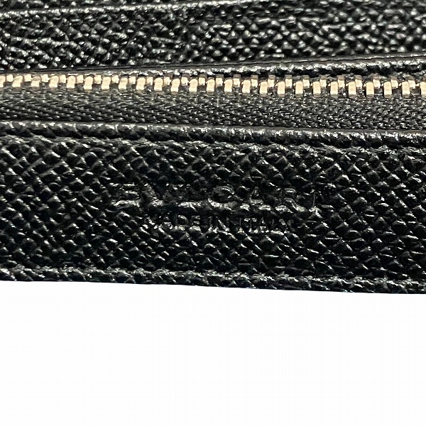 ブルガリ ブルガリブルガリ BVLGARI マン ラウンドファスナー ブラック 長財布 メンズ【中古】_3