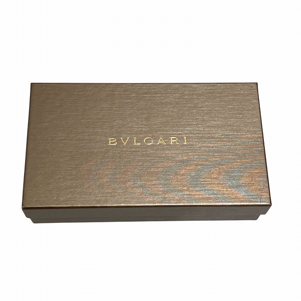 ブルガリ ブルガリブルガリ BVLGARI マン ラウンドファスナー ブラック 長財布 メンズ【中古】_5