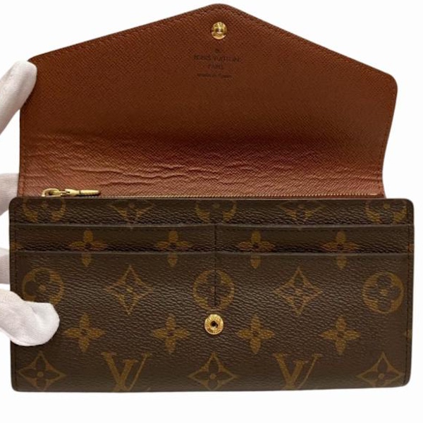 ルイヴィトン Louis Vuitton モノグラム ポルトフォイユサラ M60531 長  