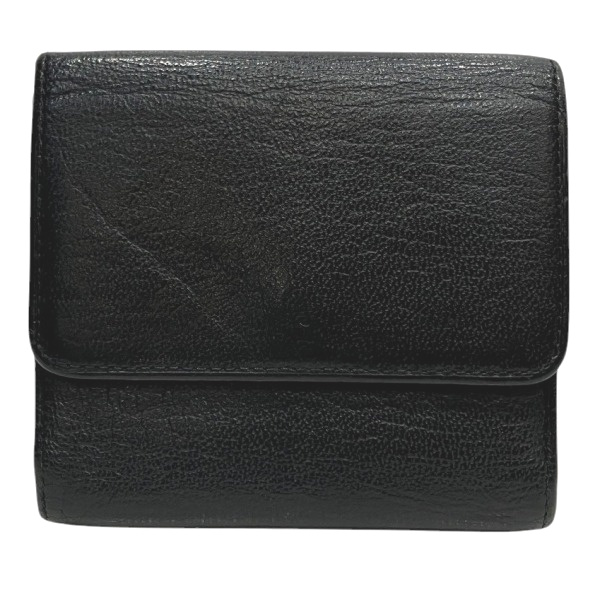 シャネル CHANEL ココマーク レザー Wホック コンパクトウォレット  