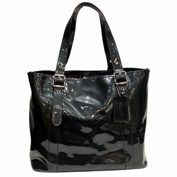 コーチ COACH F28471 フェリー エナメル バッグ トートバッグ ユニセックス【中古】の通販は