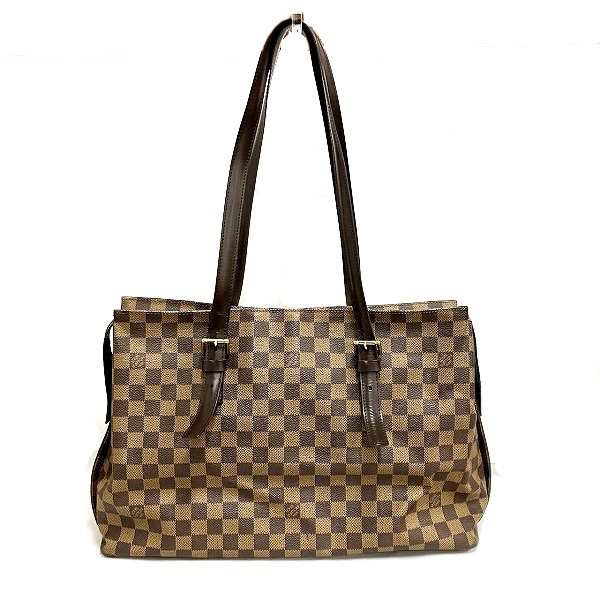 ルイヴィトン Louis Vuitton ダミエ チェルシー N51119 ショルダーバッグ トートバッグ レディース【中古】