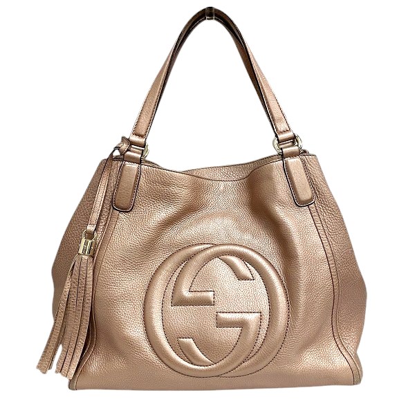 グッチ GUCCI ソーホー インターロッキングG 282309 ピンクベージュ 