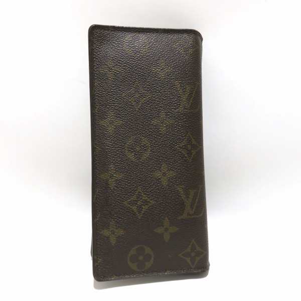 ルイヴィトン Louis Vuitton モノグラム ポルトフォイユブラザ M66540 2つ折り財布 ユニセックス【中古】